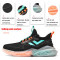 Luminous lightweight breathable night reflective color man sport shoes,new custom fashion men sneakers,sports shoes men